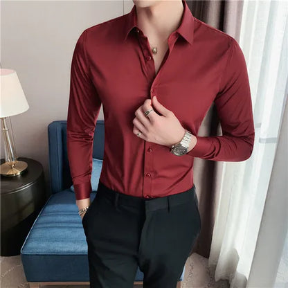 Classic Slim Fit Dress Shirt