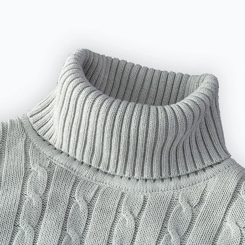 Wool Turtleneck Sweater