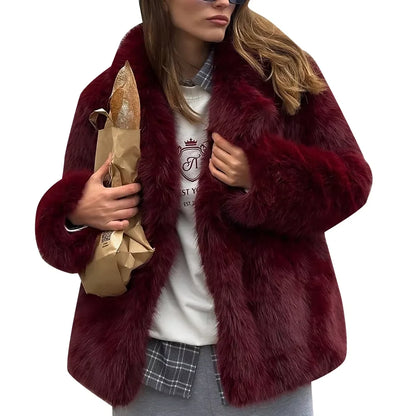 Faux Fur Coat