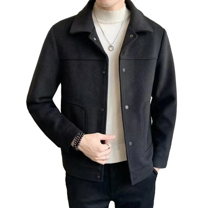 Single-Breasted Cardigan Jacket