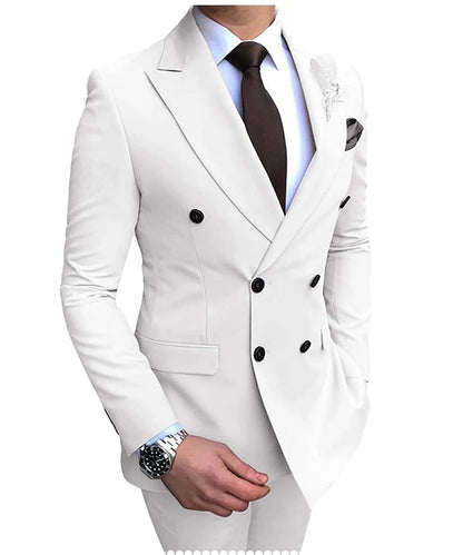 Classic Double Breasted 2-Piece Suit