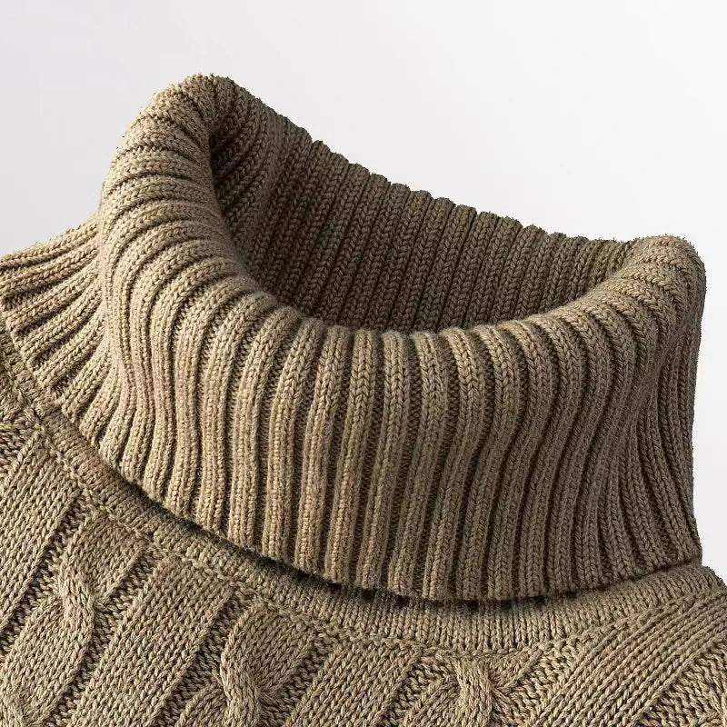 Wool Turtleneck Sweater