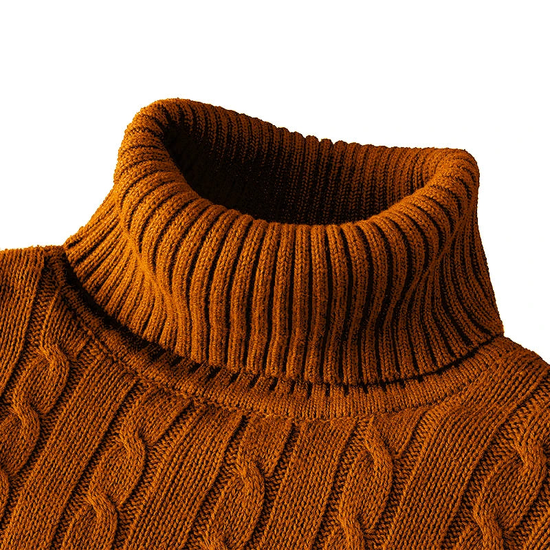 Wool Turtleneck Sweater