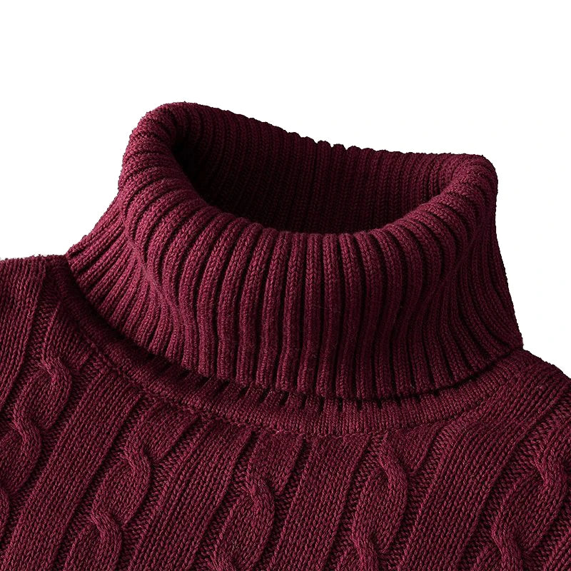 Wool Turtleneck Sweater