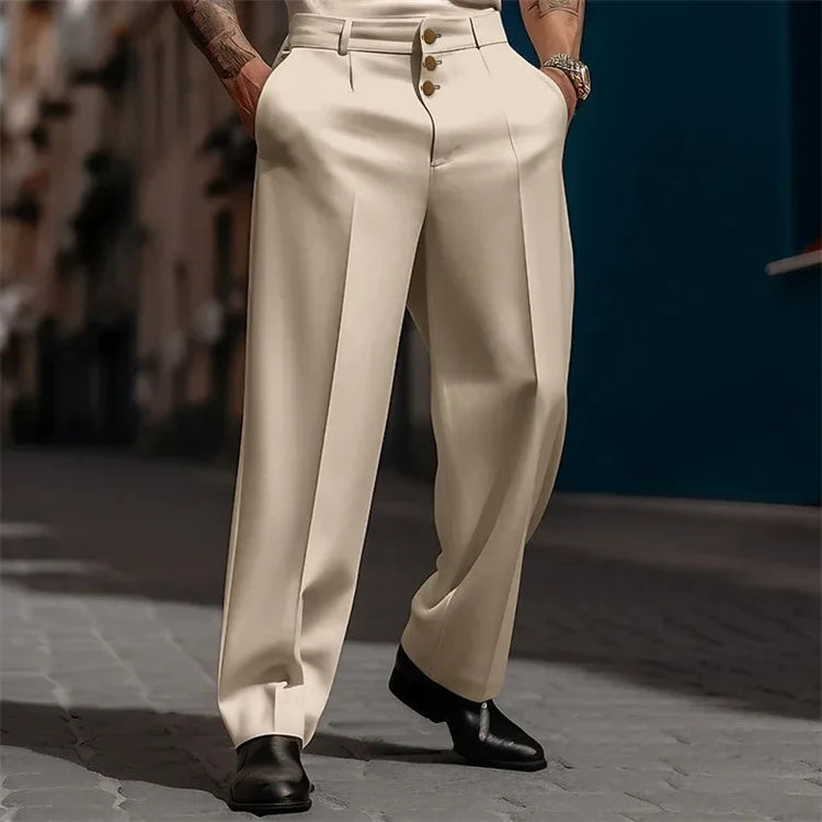 Loose Fit Formal Trousers