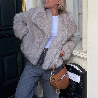 Faux Fur Coat