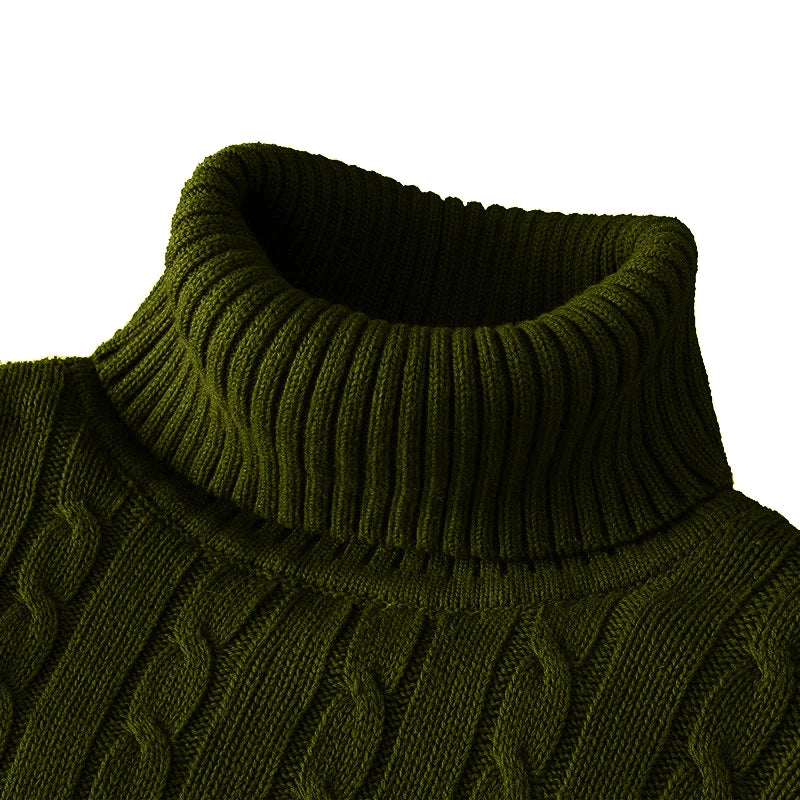 Wool Turtleneck Sweater