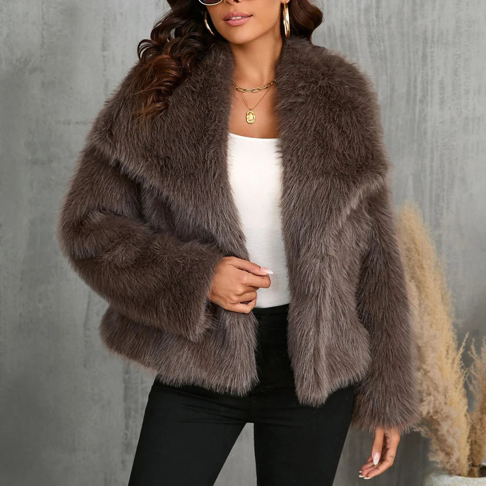 Faux Fur Coat