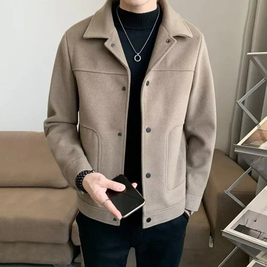 Single-Breasted Cardigan Jacket