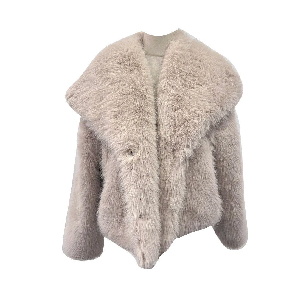 Faux Fur Coat